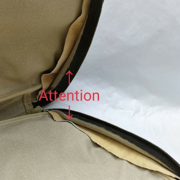 Louis Vuitton Travel Bag Alize 1 Poche Browns - Picture 8 of 10